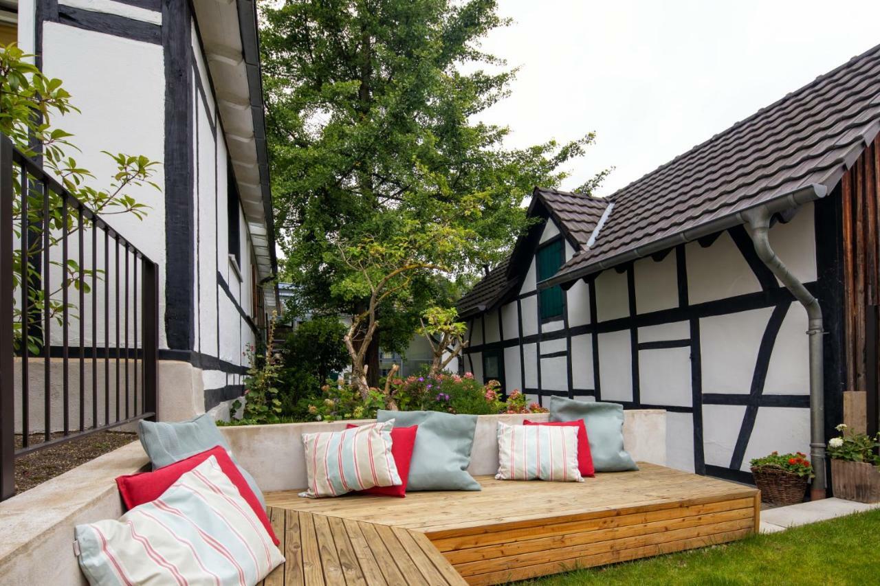 Ferienhaus Im Fachwerkhof 'Haus In Bewegung' Seelscheid Kültér fotó